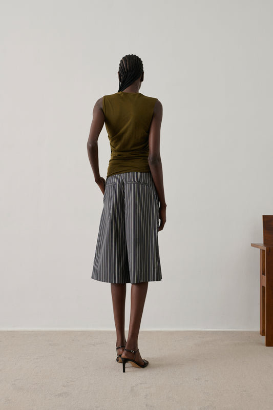 Tee-Shirt Irina - Kaki/Bronze - Femme