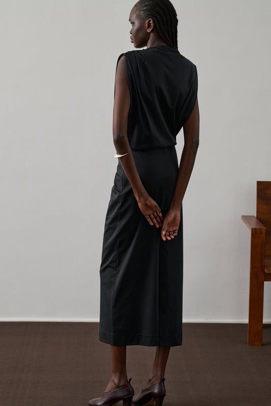 Robe Gemma - Noir - Coton - Femme