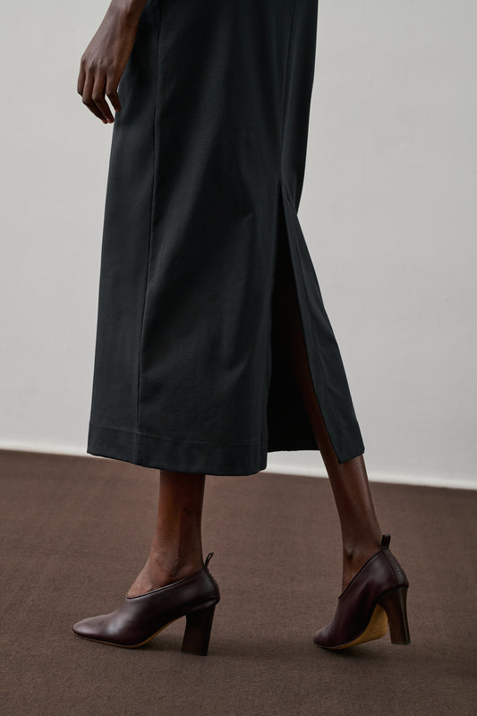 Robe Gemma - Noir - Coton - Femme