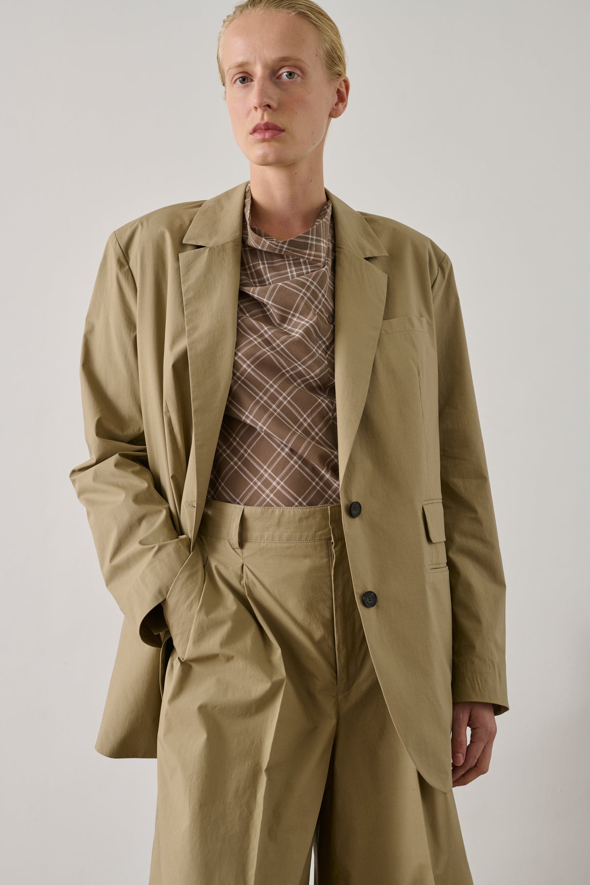 Veste Hesperides - Sable - Coton - Femme vue 2