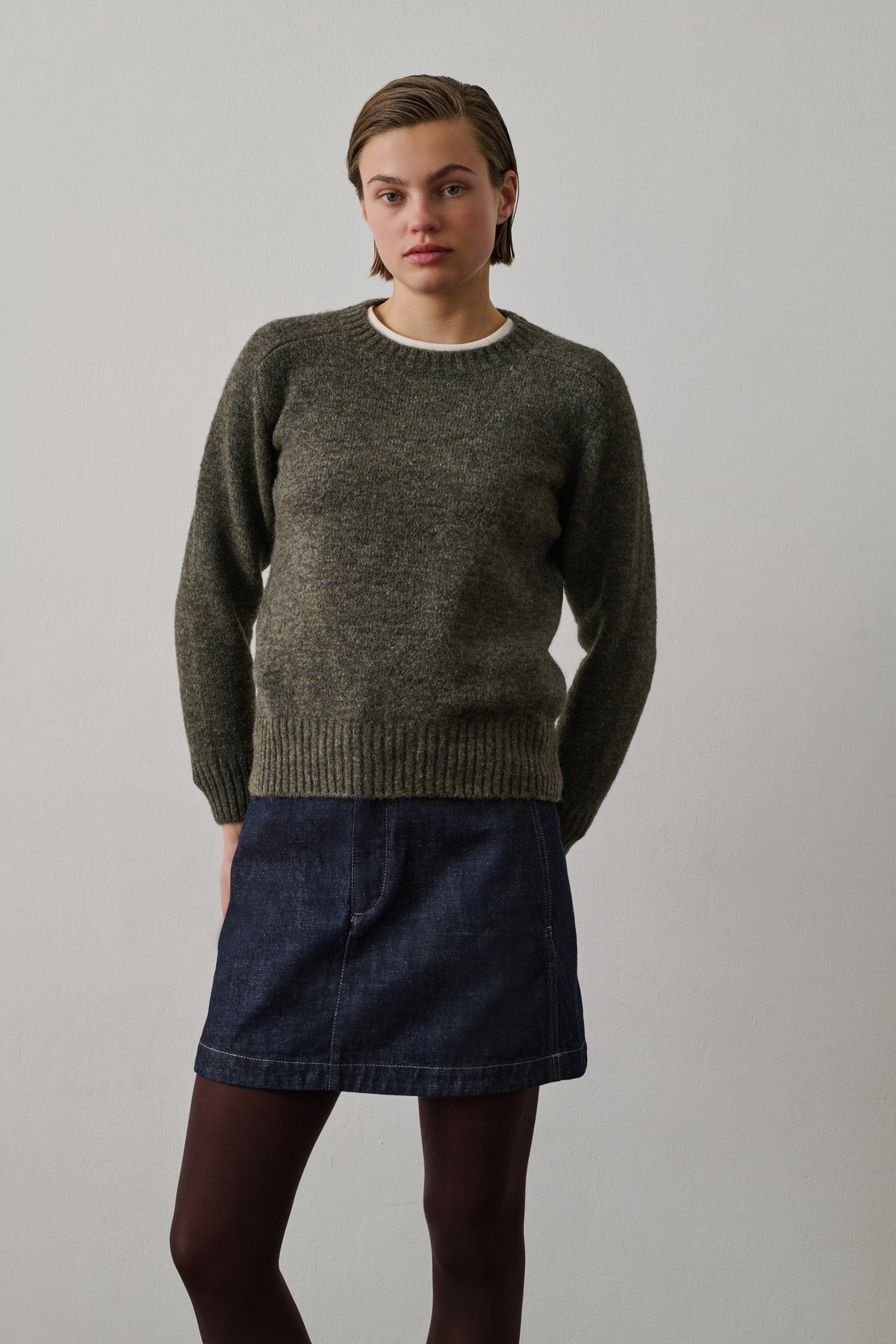 Jupe Betsy - Brut - Coton - Femme vue 1