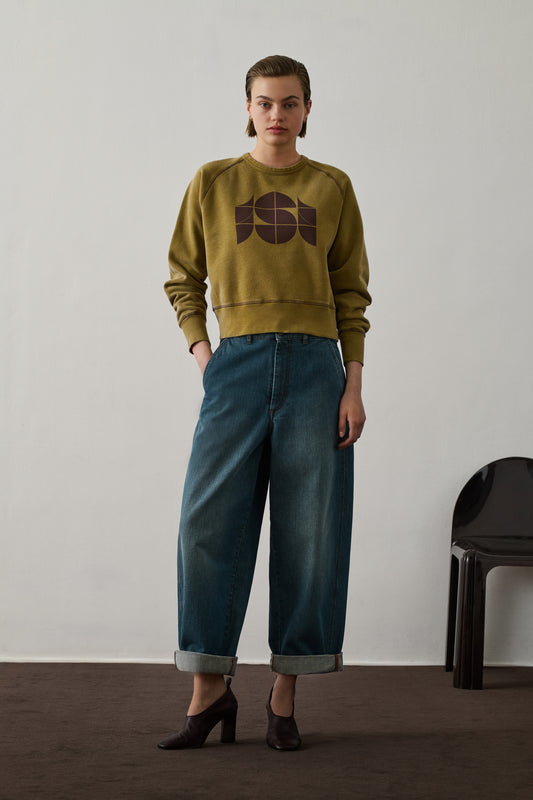 Sweatshirt Apollo - Bronze - Coton - Femme