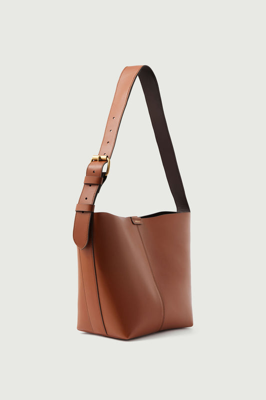 Sac Saudade Mini - Naturel/Marron - Cuir - Femme